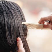 ヘナをしてヘアドネーション