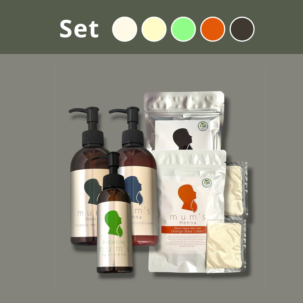 【HOME SPA】 ヘナケアリッチセット